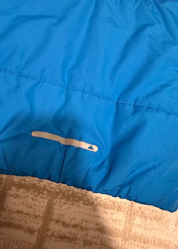 Adidas Erkek Çocuk Parlak Mavi Kapüşonlu Fermuarlı Ceket - Görsel 9