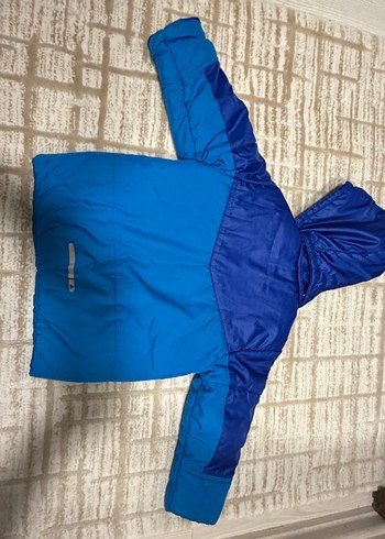 Adidas Erkek Çocuk Parlak Mavi Kapüşonlu Fermuarlı Ceket - Görsel 6