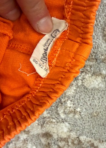 Turuncu Rahat Kesim Erkek çocuk Şort - Görsel 2