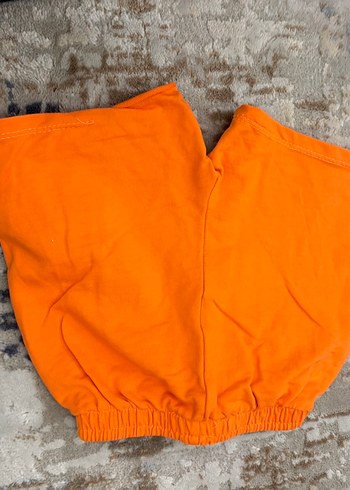 Turuncu Rahat Kesim Erkek çocuk Şort - Görsel 3