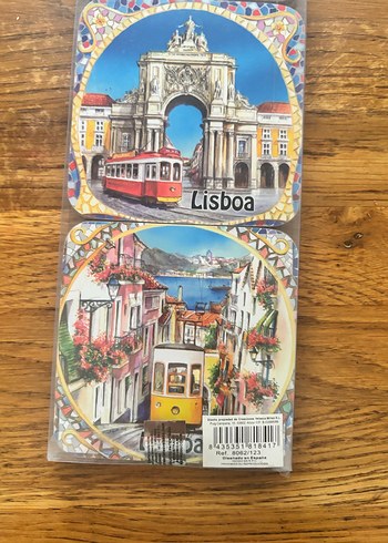 Paşabahçe Lisboa Temalı Bardak Altlığı Seti