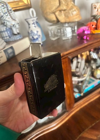 Vintage sigara çantası - Görsel 5