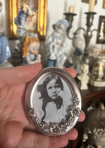 Beden gri Renk Vintage çerçeve