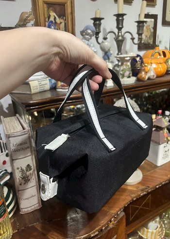 Sergio Tacchini Gri Siyah Fermuarlı Street Wear Kol Çantası