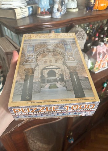 Beden Renk 1000 Parça Real Alcazar de Sevilla Puzzle