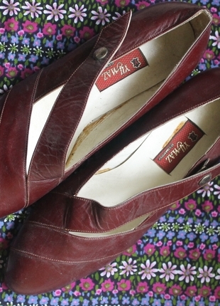 Vintage Love Bordo vintage ayakkabı