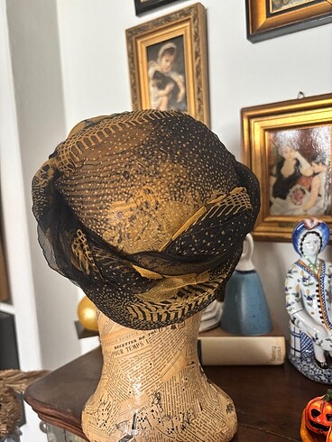 Beden çeşitli Renk Vintage ipek eşarp