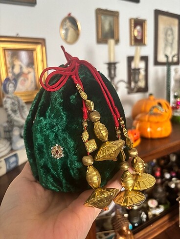 Beden Yeşil mini çanta