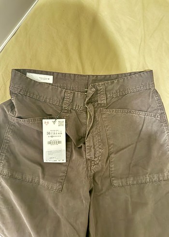 Zara kargo cepli bol pantolon - Görsel 4