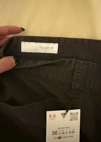 Zara kargo cepli bol pantolon - Görsel 5