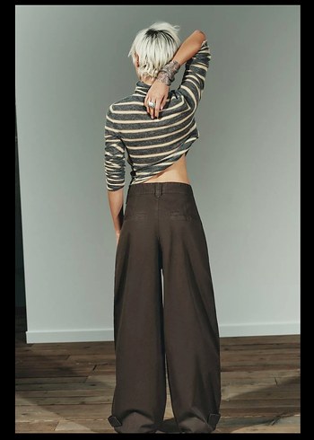 Zara kargo cepli bol pantolon - Görsel 3