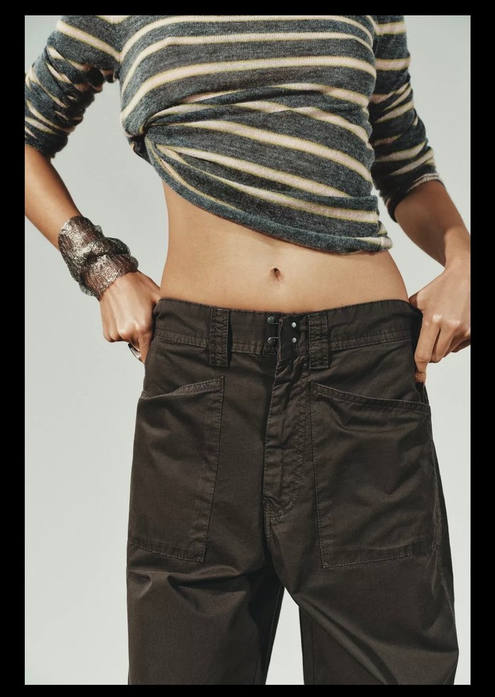 Zara kargo cepli bol pantolon - Görsel 2