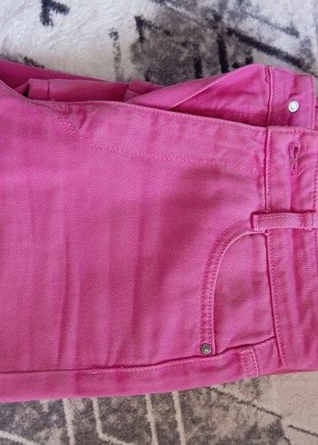 34 Beden Pembe Jean