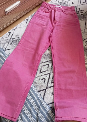 34 Beden pembe Renk Pembe Jean