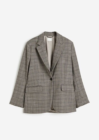 H&M ekose blazer vintage