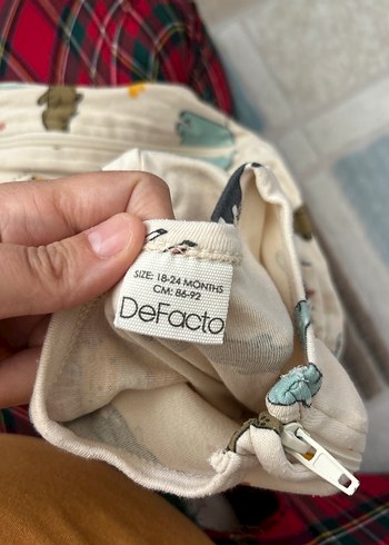 Defacto Bohem Tarzı Çok Renkli Bebek Tulum