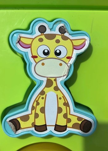 Fisher Price Renkli Hayvan Figürlü Bul Tak Eğitici Oyuncak