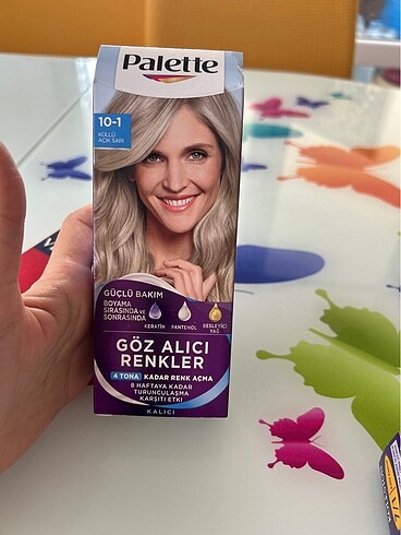 Palette 10-1 küllü açık sarı