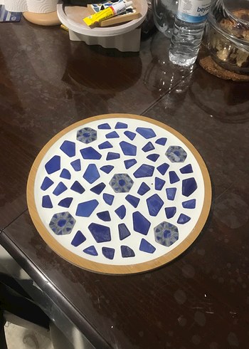 Mavi Soyut Bohem Sunumluk - Görsel 2