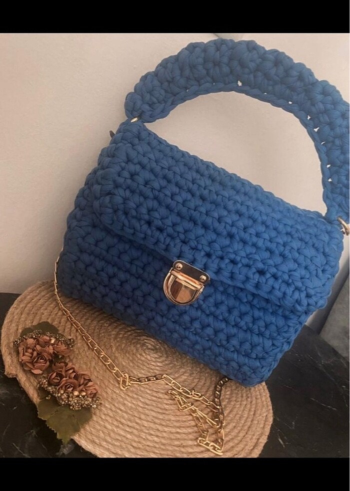 Örgü çanta - Görsel 2