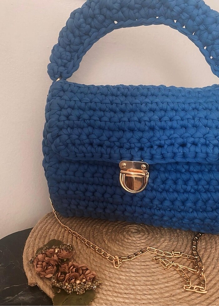 Örgü çanta - Görsel 3