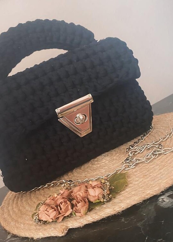 Örgü çanta - Görsel 3