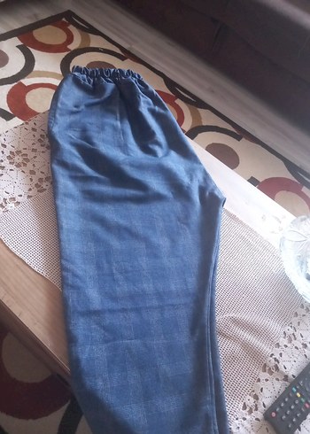 Diğer Kadın Gri Midi Denim Pantolon