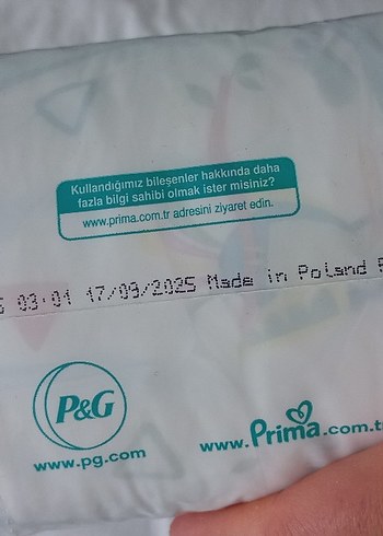 Prima Aktif Bebek Bebek Bezi 6 numara - Görsel 2