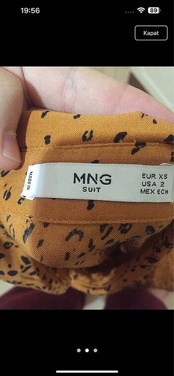 Mango Elbise