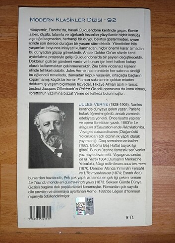 doktor ox'un deneyi - jules verne