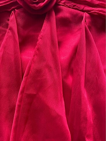 Kırmızı Elbise Abiye Düğün Nişan Kına Gecesi Mezuniyet - Görsel 7