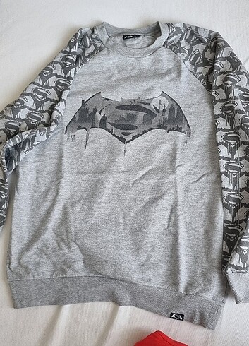 Orijinal DC batman superman kazak sweatshirt