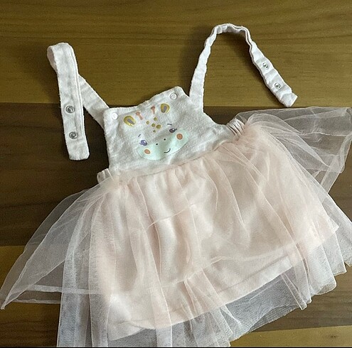 Kız bebek tütülü elbise, jile