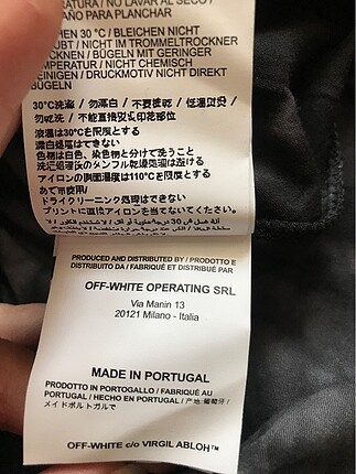 xxl Beden siyah Renk Off white tişört