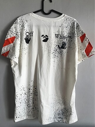 l Beden beyaz Renk Off white tişört