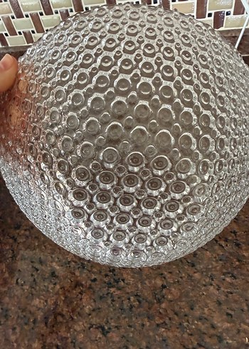 Yılan Desenli Bohem Cam Tabak - Görsel 3