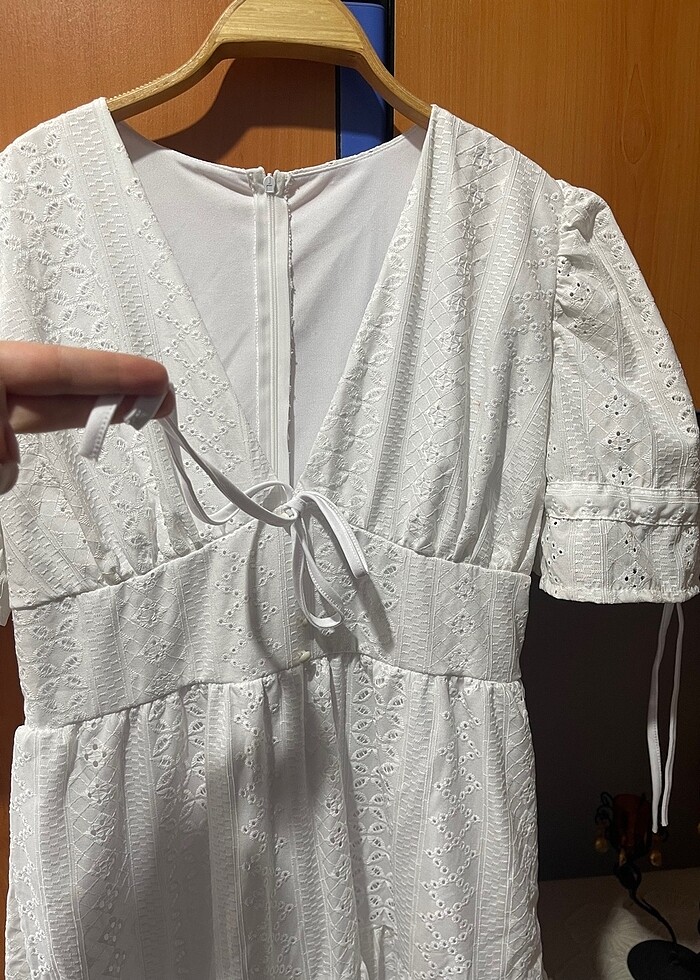 Trendyoll&milla elbise beyaz - Görsel 3