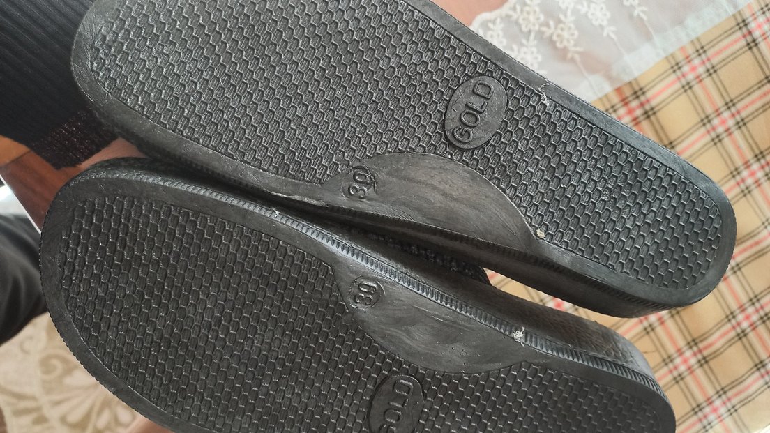 Gri Erkek Ev Terliği Tokalı - Görsel 3