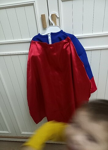 24-36 Ay Beden lacivert Renk Süperman kostümü 