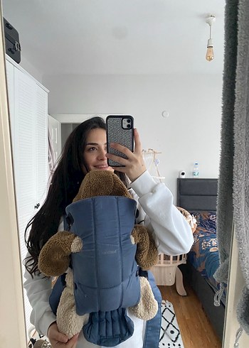 Beden BabyBjörn Mini Bebek Kanguru mavi