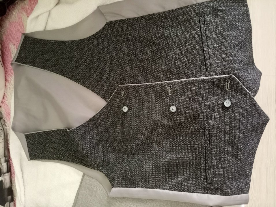 @takım elbise Düğmeli Bej Erkek Takım Elbise , damatlık - Görsel 4