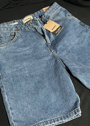 Pull and Bear Pull&Bear bermuda jean şort