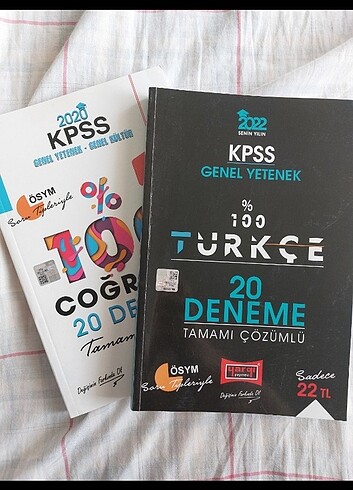 Kpss coğrafya ve Türkçe 20 Deneme