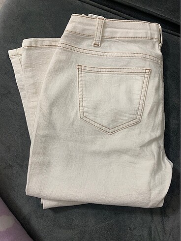 29 Beden Koton beyaz pantolon
