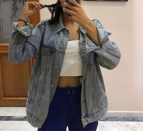 Oversize kot ceket
