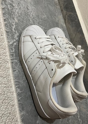 Beyaz Spor Ayakkabı - Görsel 4