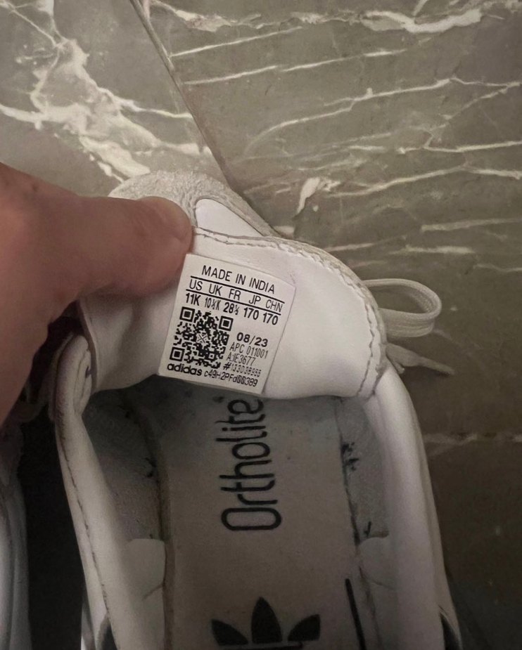 Beyaz Sokak Stili çocuk Spor Ayakkabı - Görsel 4