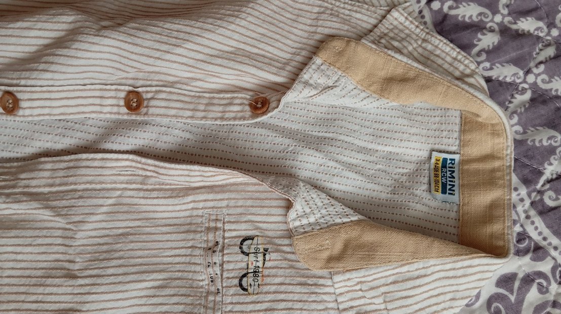 Erkek Çocuk Kısa Kollu Düğmeli Gömlek - Görsel 3