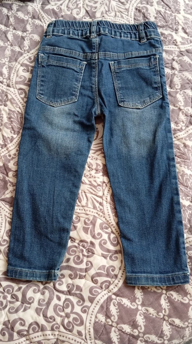 Erkek Çocuk Mavi Kot Pantolon - Görsel 2