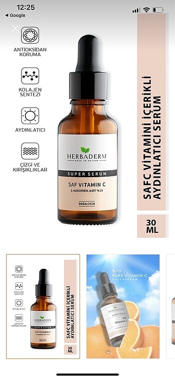 C vitamini serumu
